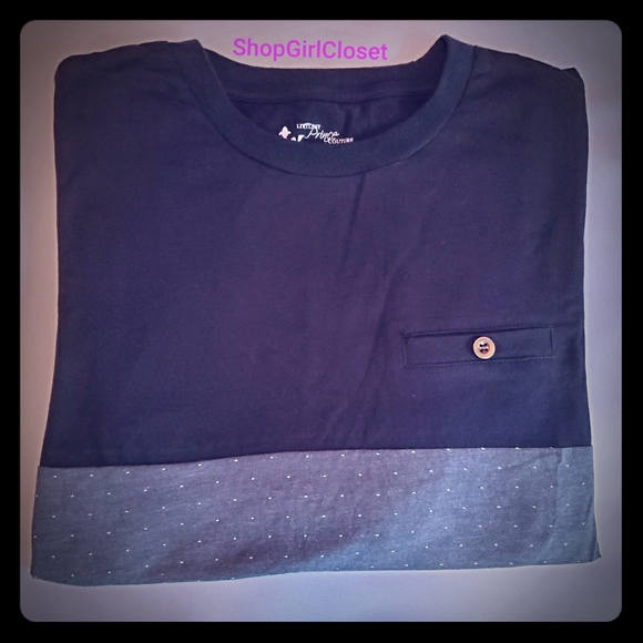 L.P.C. Split Block Shirt Boys 12 NWT